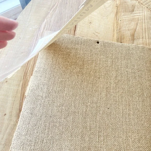 DCWV Natural Burlap 12x12 Premium Stack - Picture 4 of 6